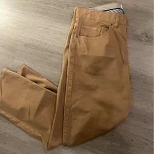 Peter Millar Straight Fit Khaki Pants